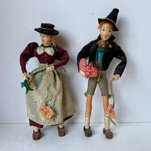 Vintage Handmade 1930s/1940s Austrian Dolls